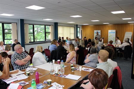 Cllrs, Staff and Partners at homelessness conference